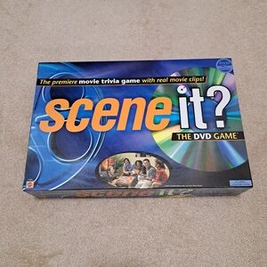 Scene It? The DVD Game Mattel 2003  The Premiere Movie Trivia Game Vintage EUC